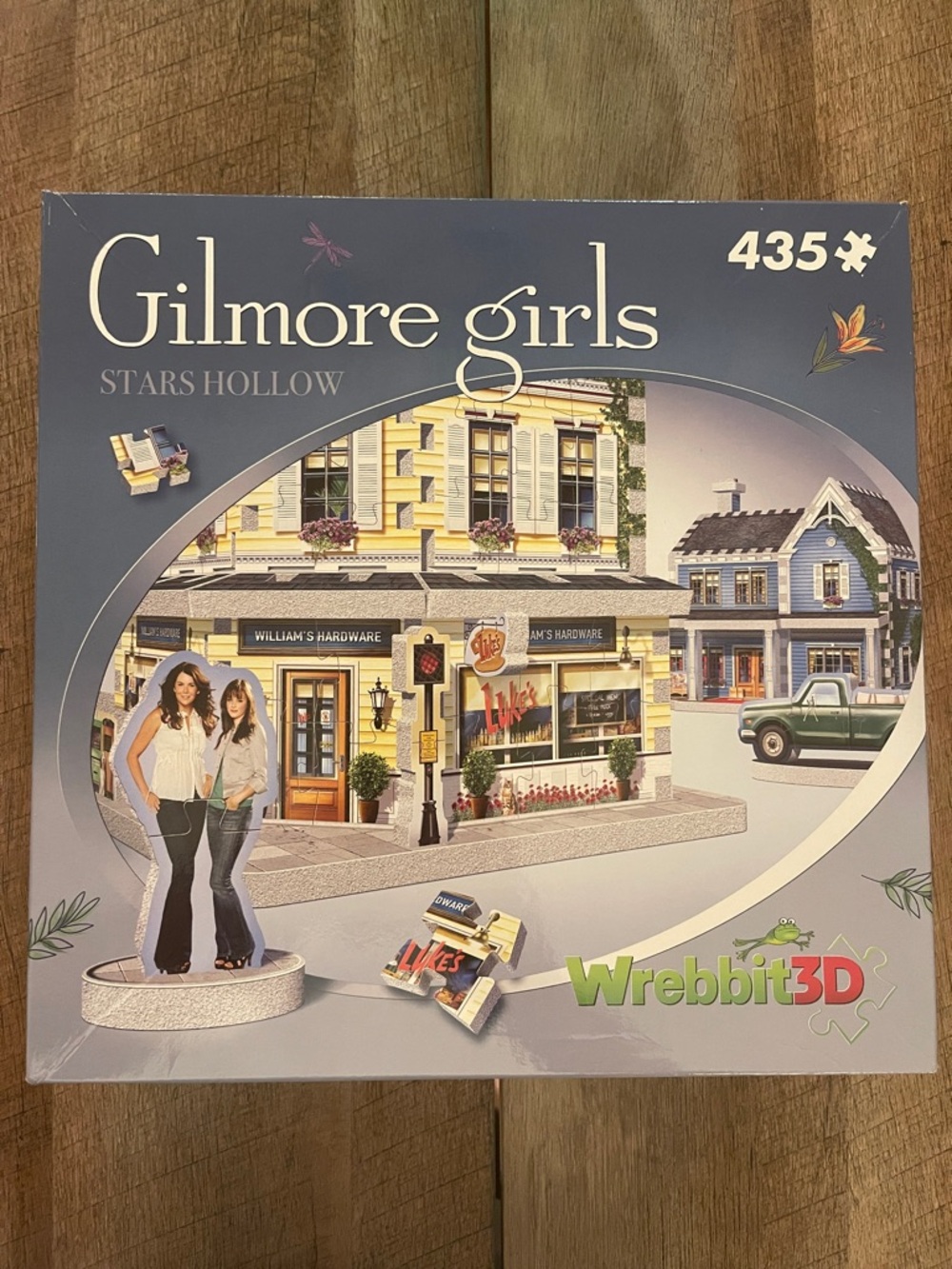 Wrebbit Gilmore Girls Stars Hollow 3D Puzzle - New in Box
